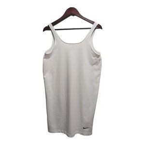 White jersey tank dress by Nike.  Size XSmall